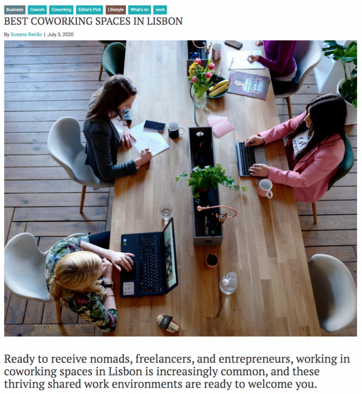 Best Coworking Spaces in Lisbon